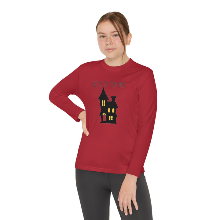 Enter if you dare-Youth Long Sleeve Competitor Tee