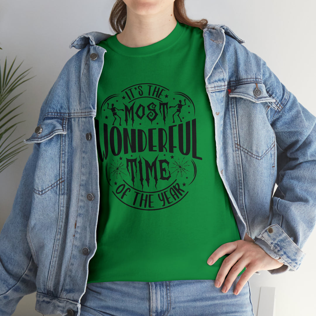 Most wonderful time of year-Unisex Heavy Cotton Tee