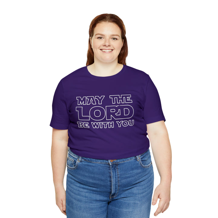 May The Lord Be With You-Unisex Jersey Short Sleeve Tee