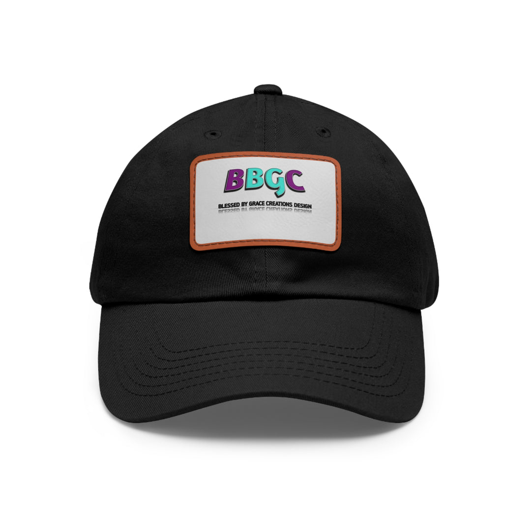 BBGC=Dad Hat with Leather Patch (Rectangle)
