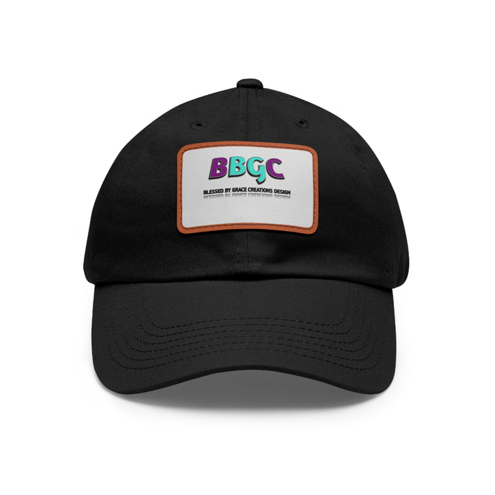 BBGC=Dad Hat with Leather Patch (Rectangle)