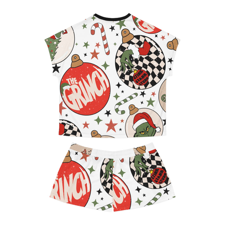 grinchmess Women's Short Pajama Set (AOP)