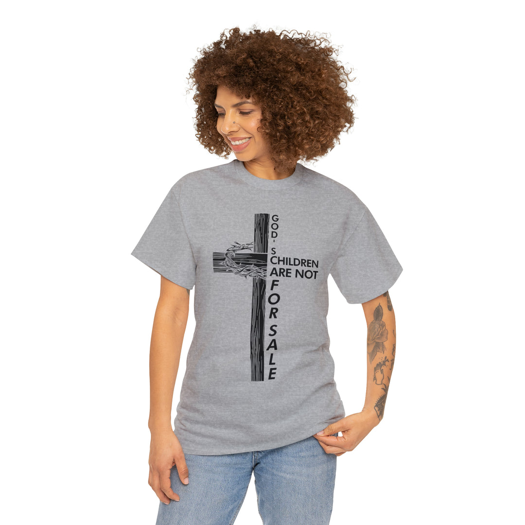 gods children are not for sale-Unisex Heavy Cotton Tee