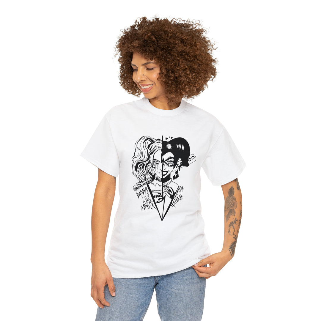 Daddys Little Monster-Unisex Heavy Cotton Tee