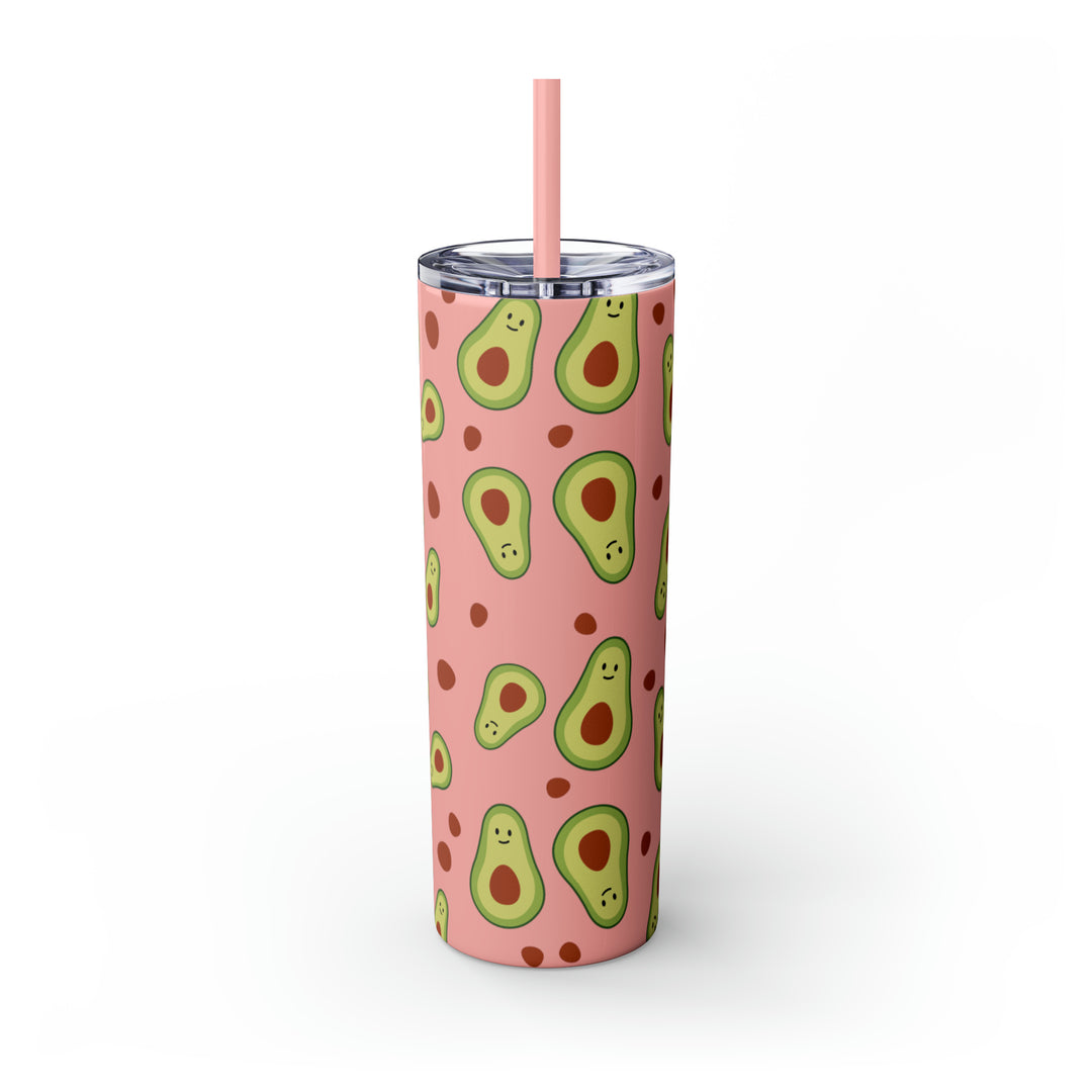 Skinny Tumbler with Straw, 20oz