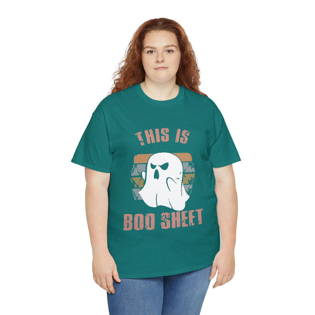 This is Boo Sheet-Unisex Heavy Cotton Tee