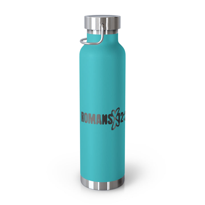 Romans Copper Vacuum Insulated Bottle, 22oz