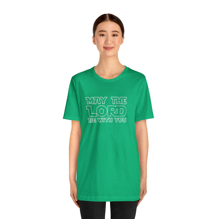 Mat The Lord Be With You-Unisex Jersey Short Sleeve Tee