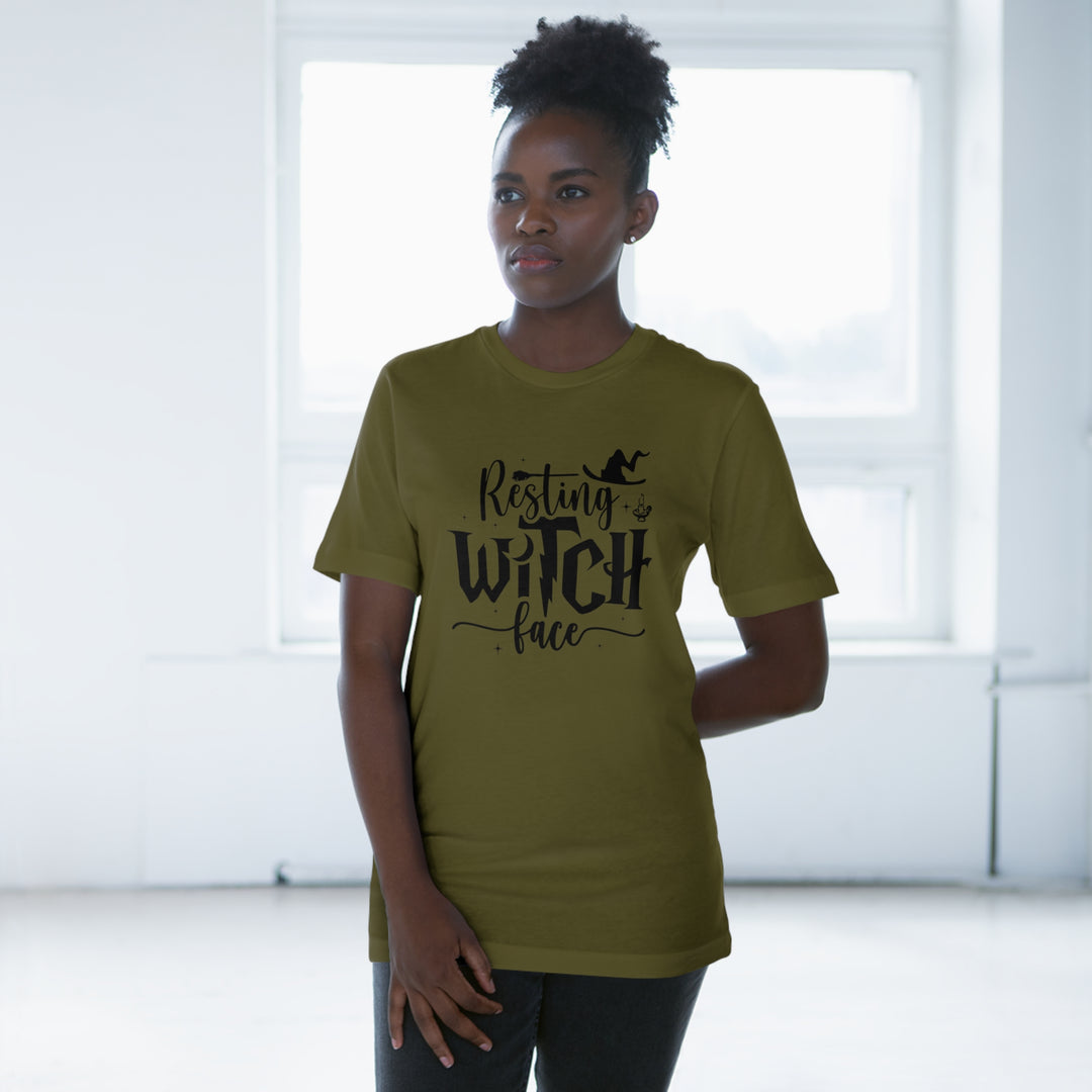 Resting Witch Face=Unisex Deluxe T-shirt