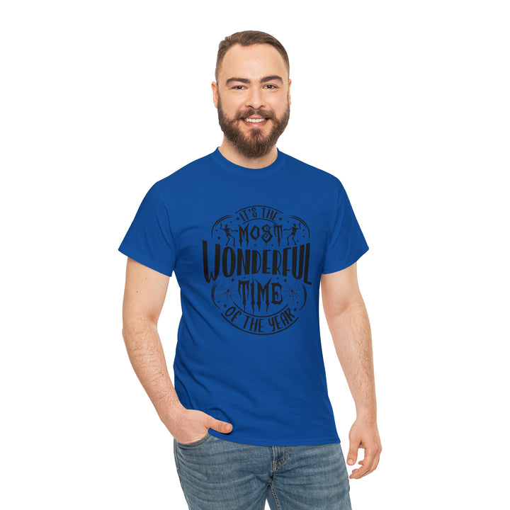 Most wonderful time of year-Unisex Heavy Cotton Tee