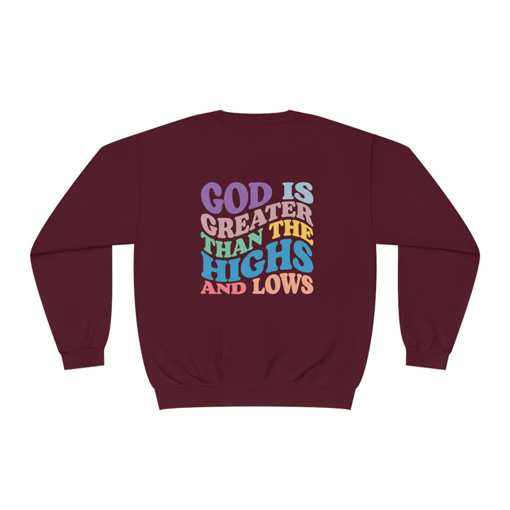 God is Greater Unisex NuBlend® Crewneck Sweatshirt