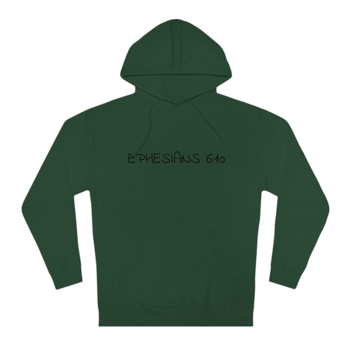 PUT ON THE FULL ARMOR OF GOD=Unisex Hooded Sweatshirt