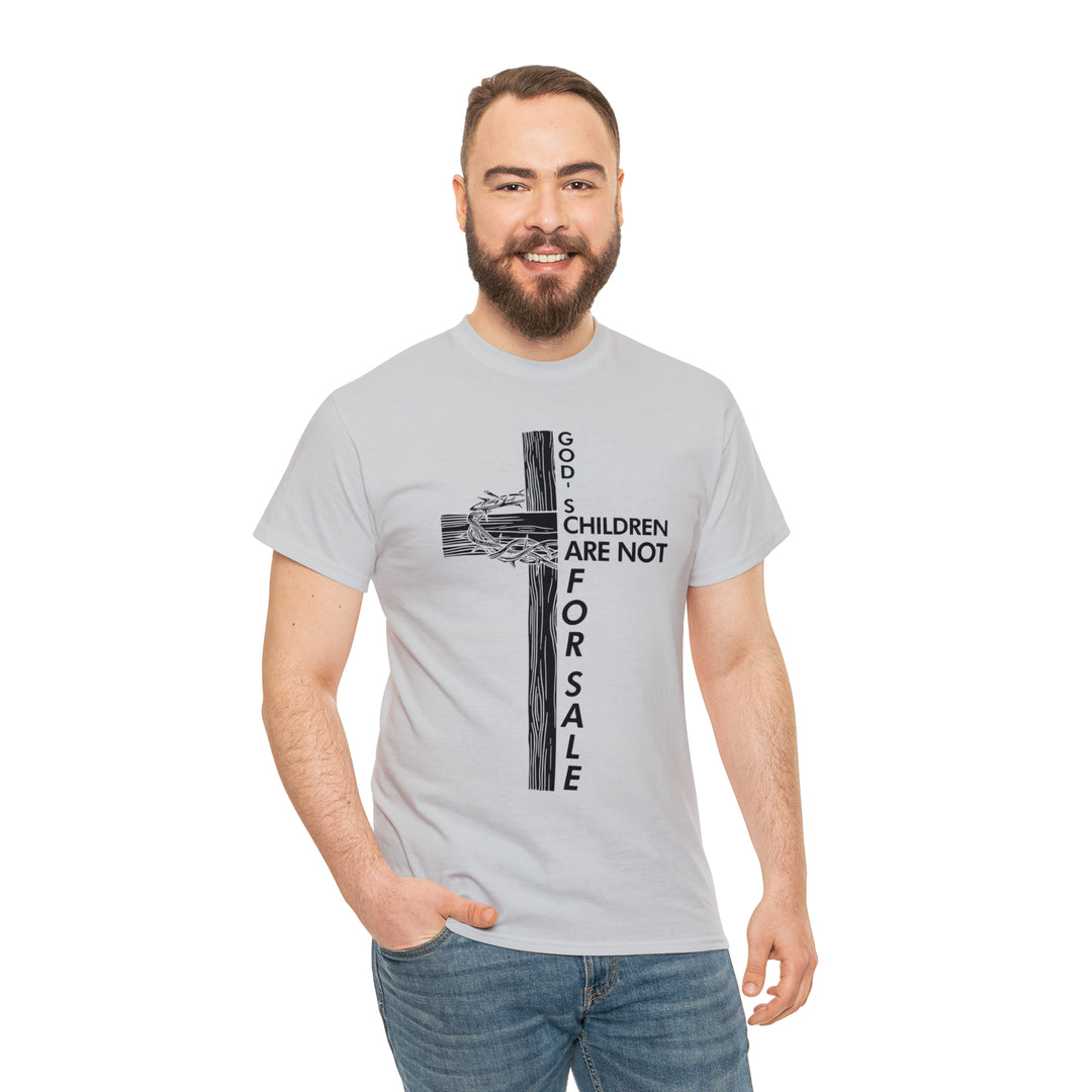 gods children are not for sale-Unisex Heavy Cotton Tee