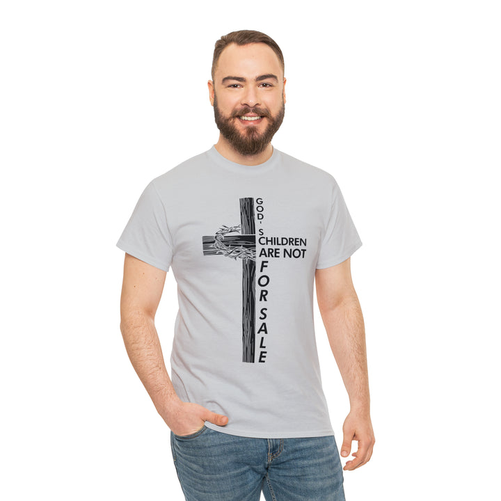 gods children are not for sale-Unisex Heavy Cotton Tee
