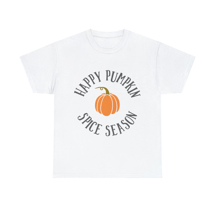 Happy Pumpkin=Unisex Heavy Cotton Tee