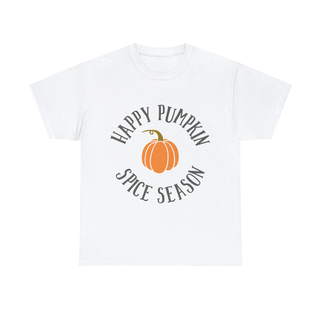 Happy Pumpkin=Unisex Heavy Cotton Tee