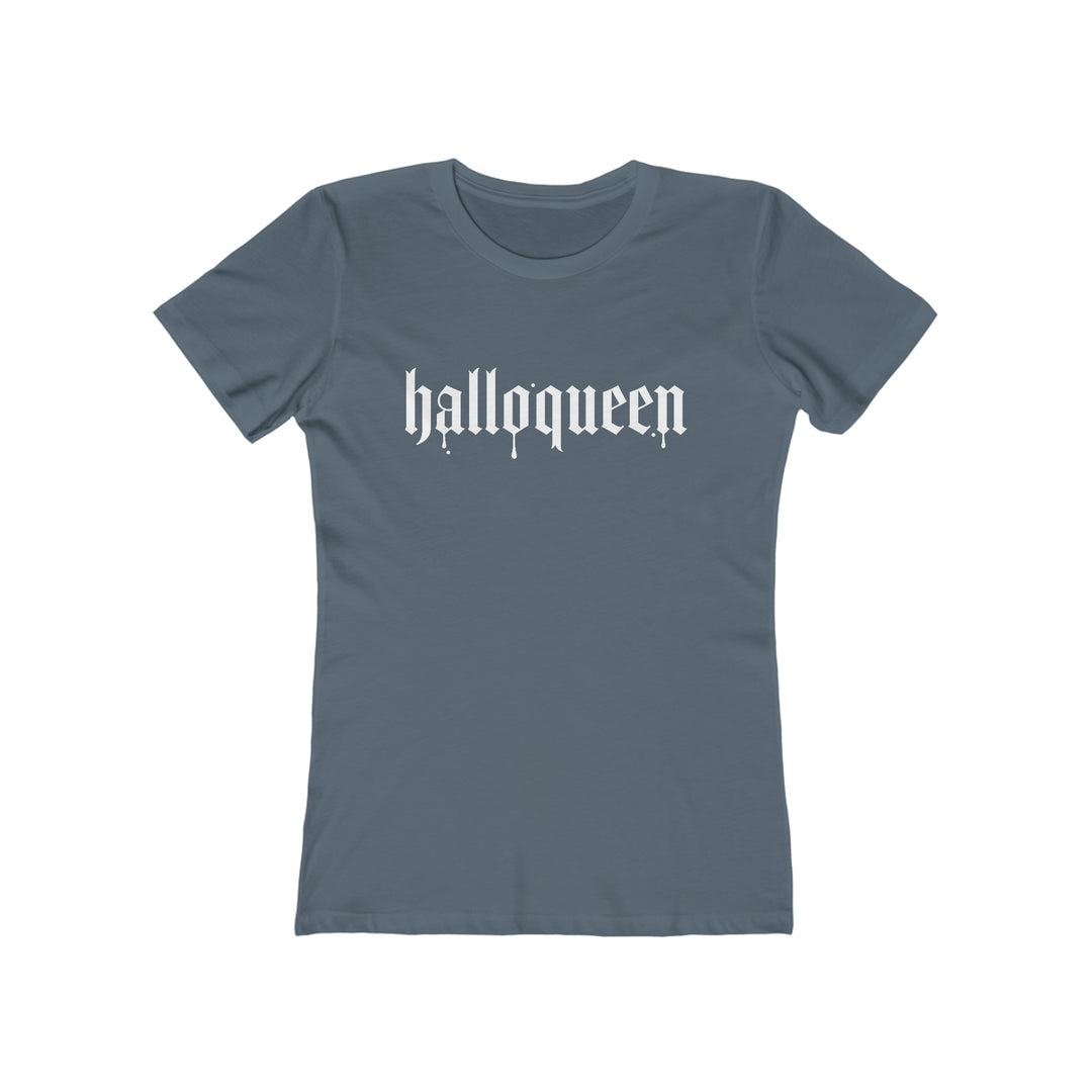 HALLOQUEEN-Women's The Boyfriend Tee