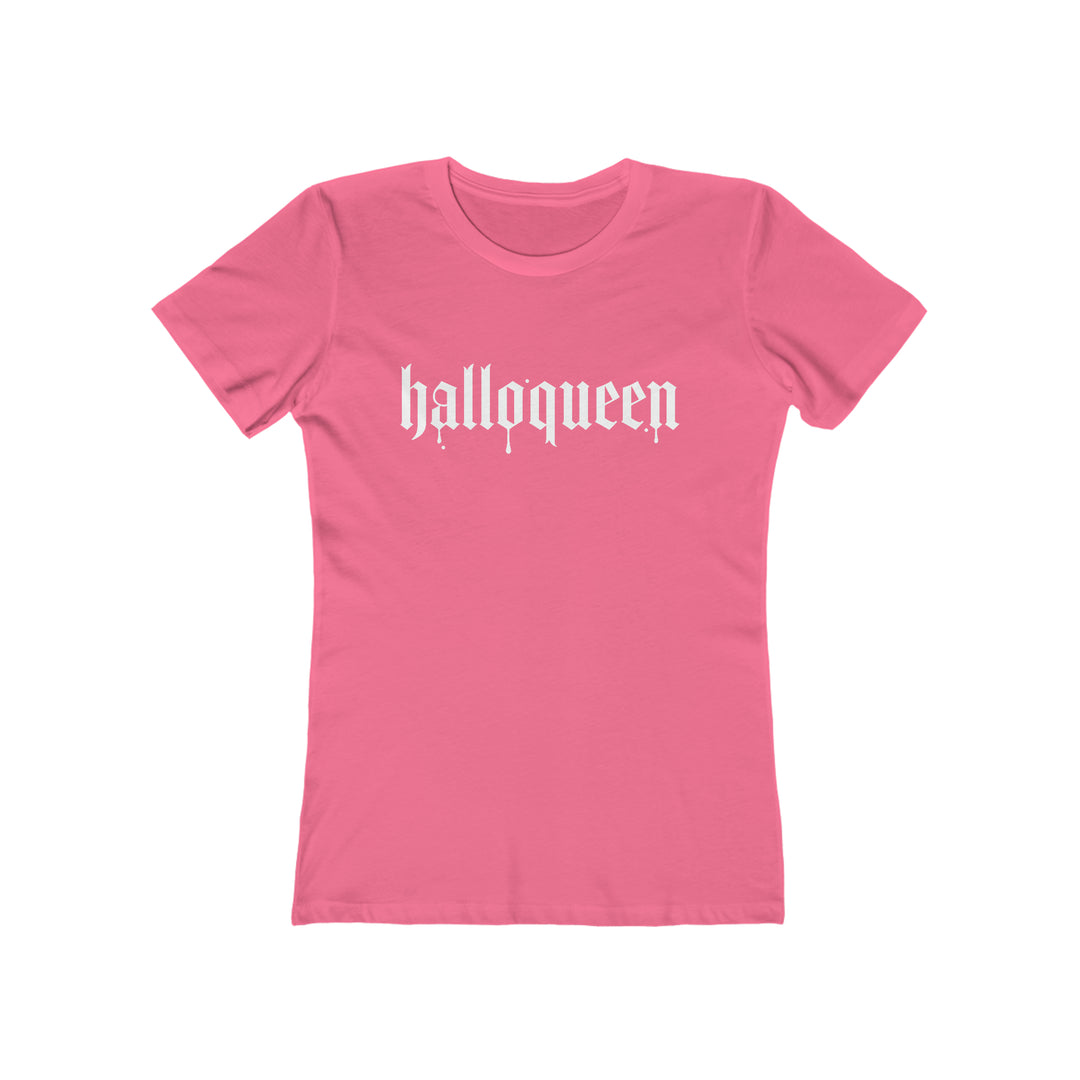 HALLOQUEEN-Women's The Boyfriend Tee