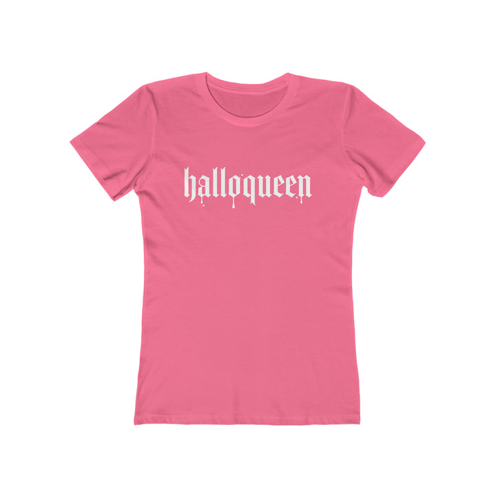 HALLOQUEEN-Women's The Boyfriend Tee