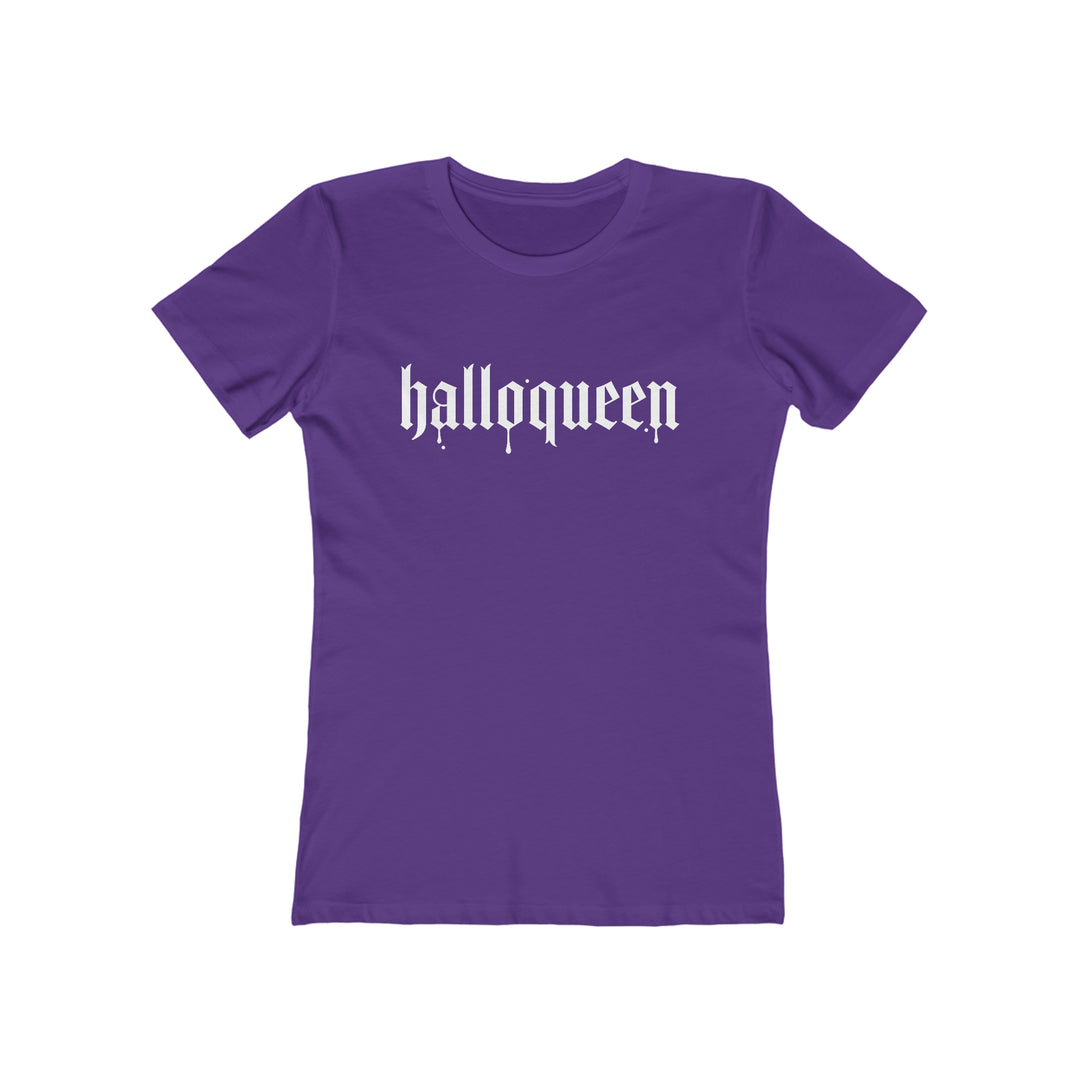 HALLOQUEEN-Women's The Boyfriend Tee