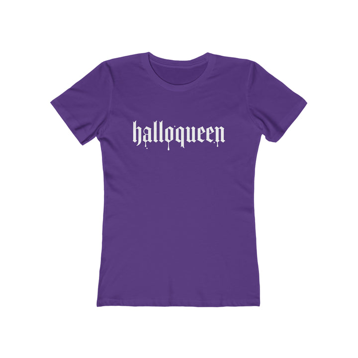 HALLOQUEEN-Women's The Boyfriend Tee
