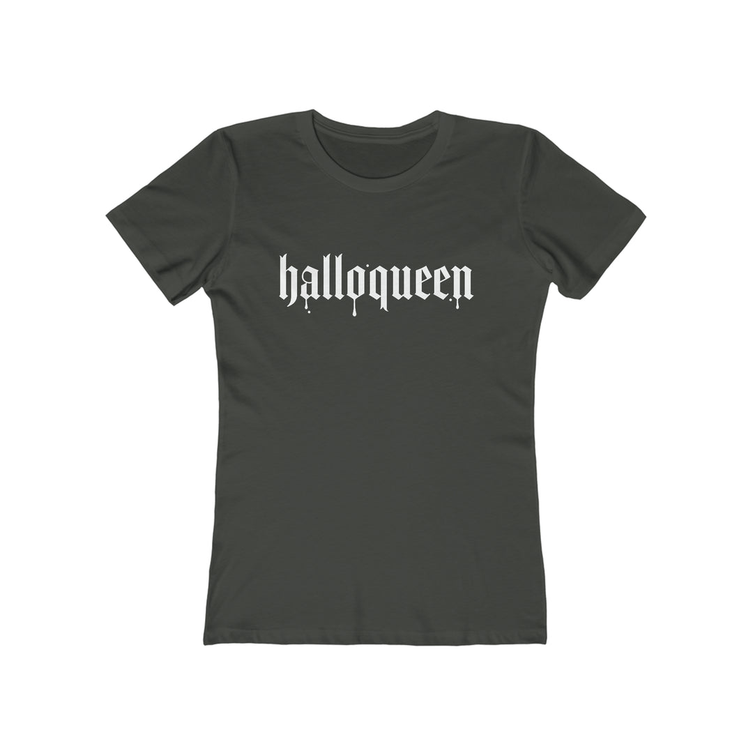 HALLOQUEEN-Women's The Boyfriend Tee