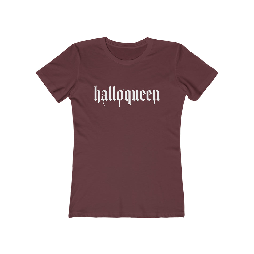 HALLOQUEEN-Women's The Boyfriend Tee