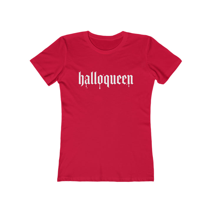 HALLOQUEEN-Women's The Boyfriend Tee