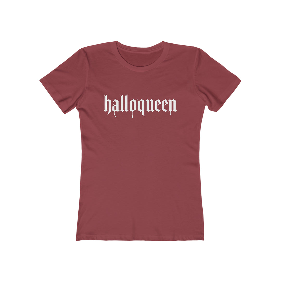 HALLOQUEEN-Women's The Boyfriend Tee