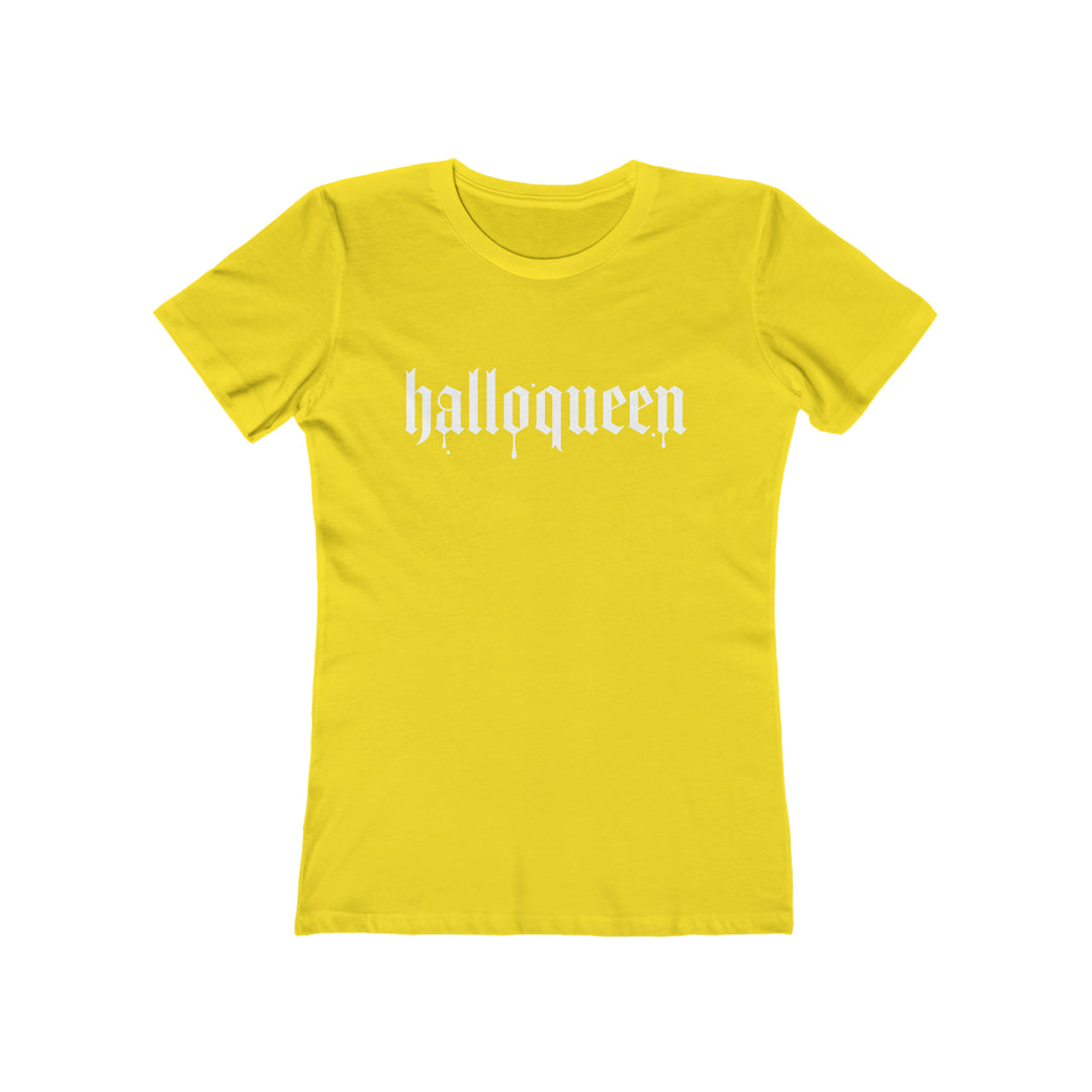 HALLOQUEEN-Women's The Boyfriend Tee