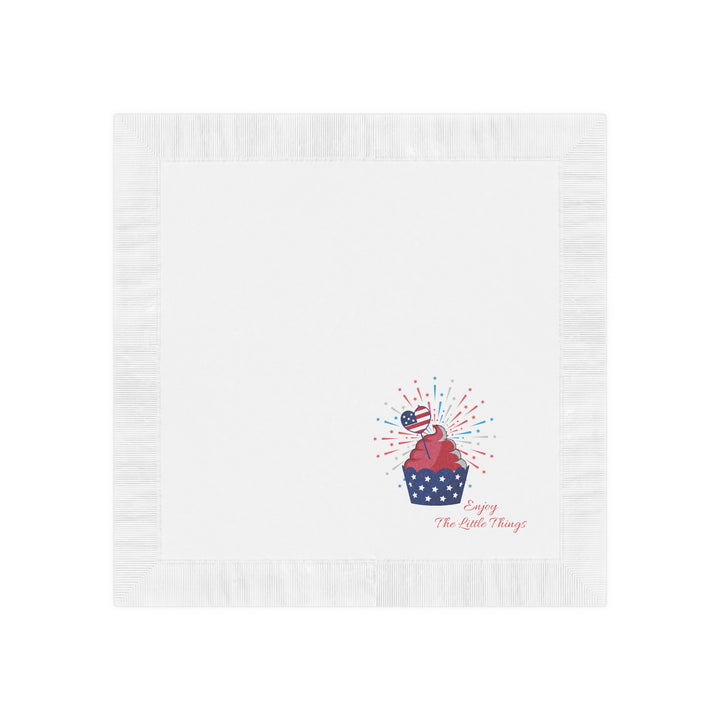 White Coined Napkins
