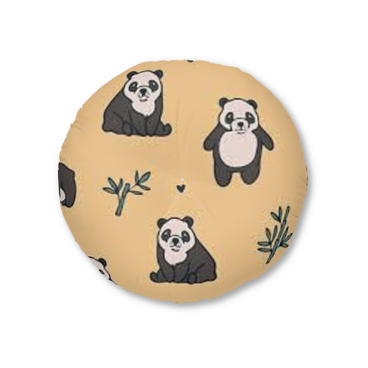 Tufted Floor Pillow, Round