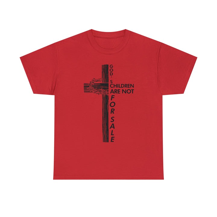 gods children are not for sale-Unisex Heavy Cotton Tee