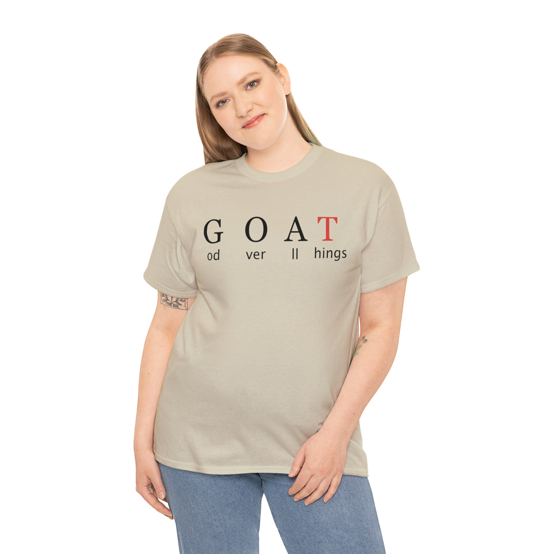 GOAT-Unisex Heavy Cotton Tee