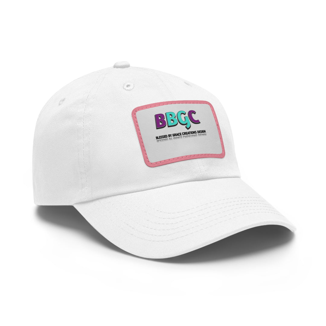 BBGC=Dad Hat with Leather Patch (Rectangle)
