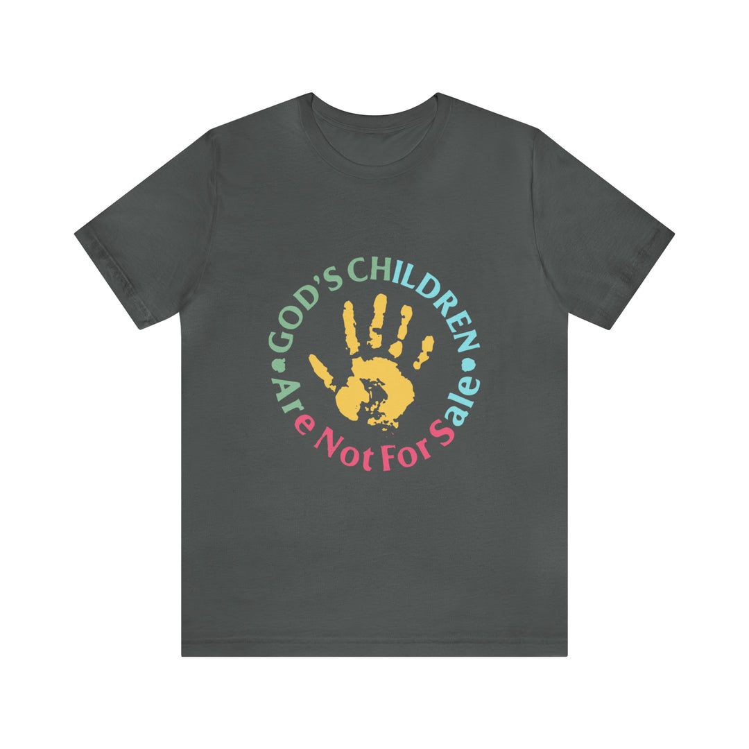 Gods children are not for sale-Unisex Jersey Short Sleeve Tee
