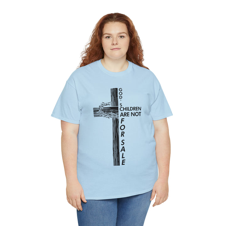 gods children are not for sale-Unisex Heavy Cotton Tee