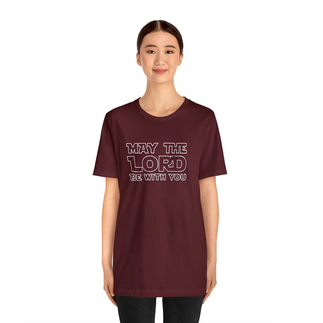 Mat The Lord Be With You-Unisex Jersey Short Sleeve Tee