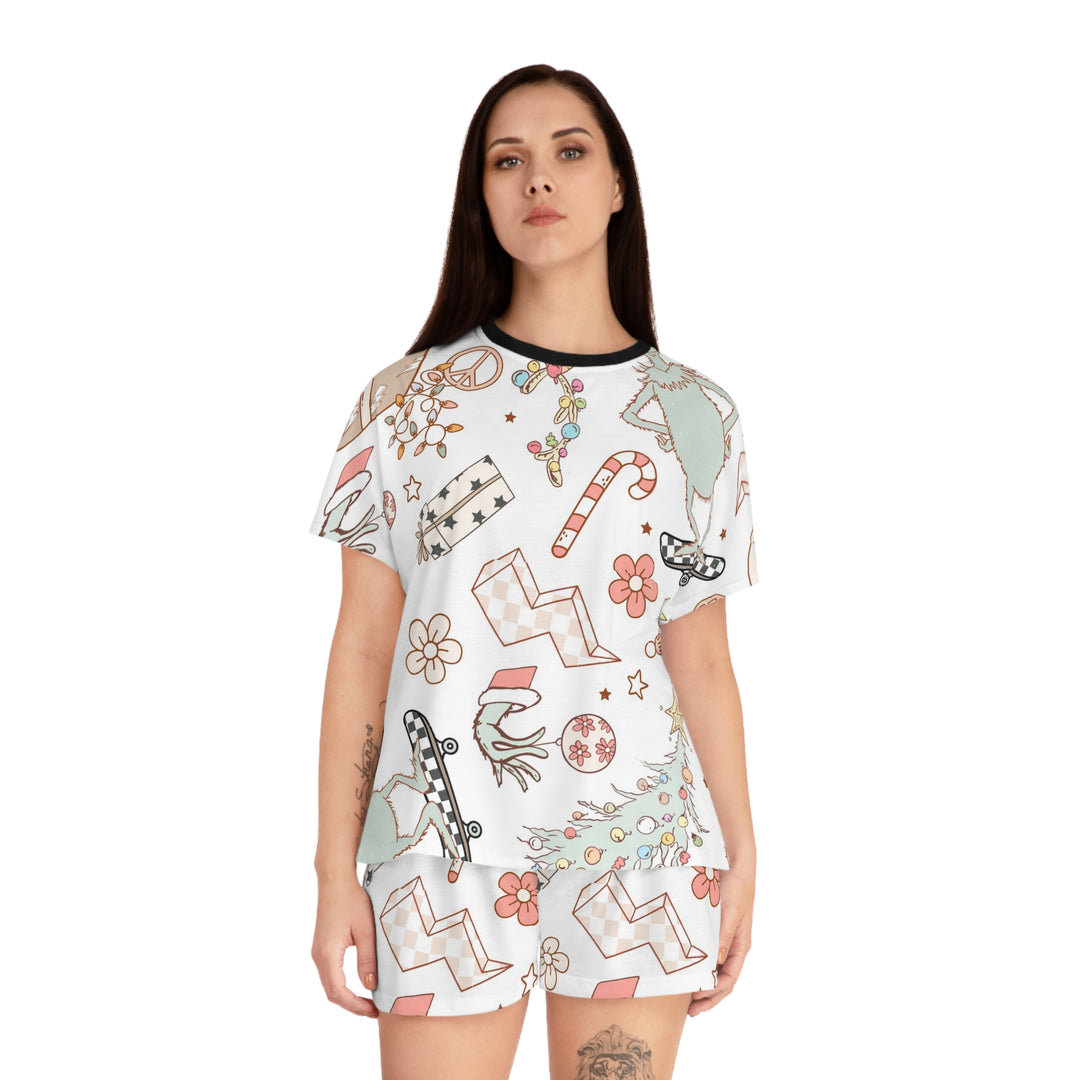 Women's Short Pajama Set (AOP)