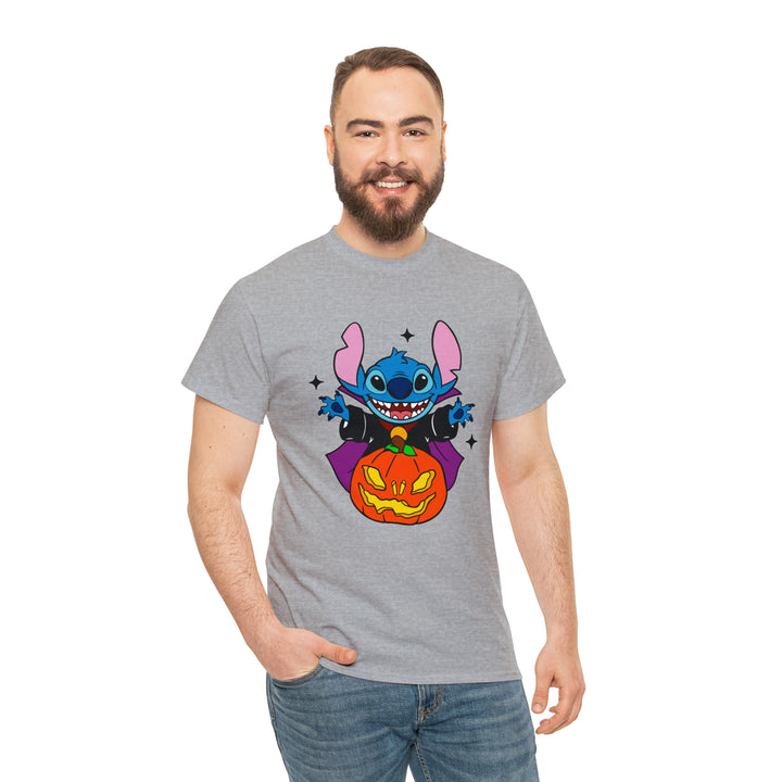 Stitch halloween-Unisex Heavy Cotton Tee
