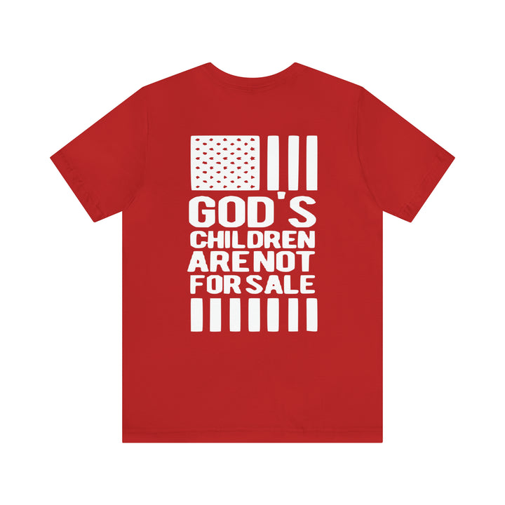 god's children are not for sale-Unisex Jersey Short Sleeve Tee