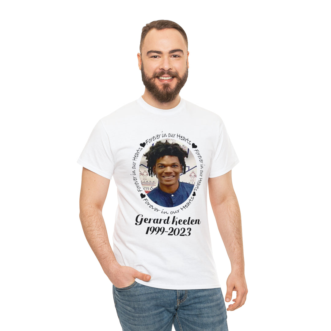 In Memory Of Gerard Keelen-Unisex Heavy Cotton Tee
