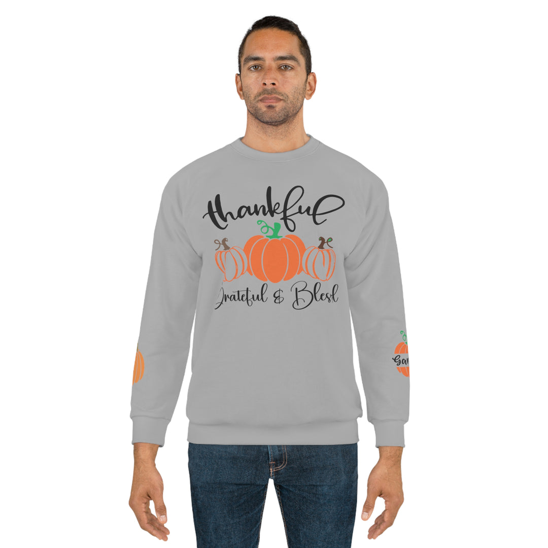 Thankful Gammy=Unisex Sweatshirt (AOP)