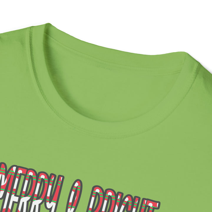 Merry & Bright Unisex Softstyle T-Shirt