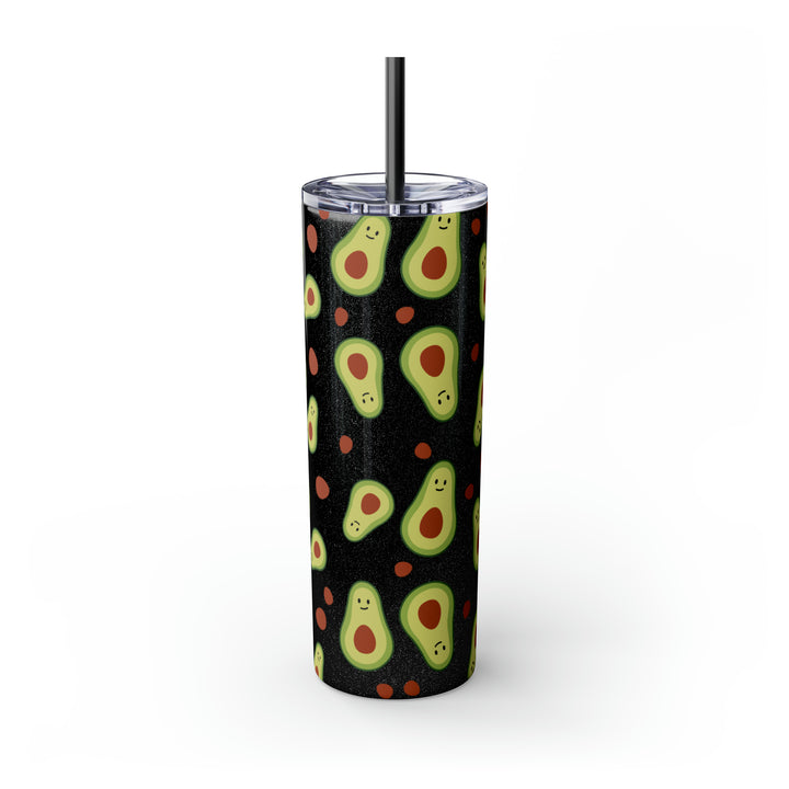 Skinny Tumbler with Straw, 20oz