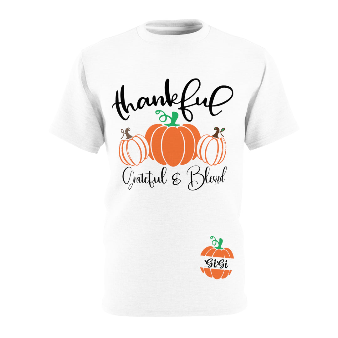 Thankful GiGi=Unisex Cut & Sew Tee (AOP)