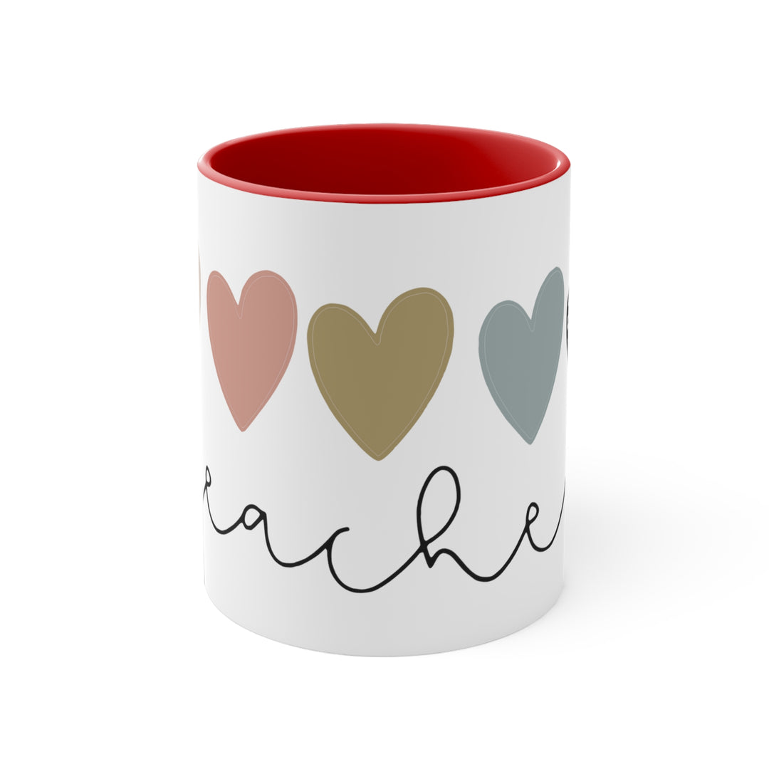 Teacher-Accent Coffee Mug, 11oz