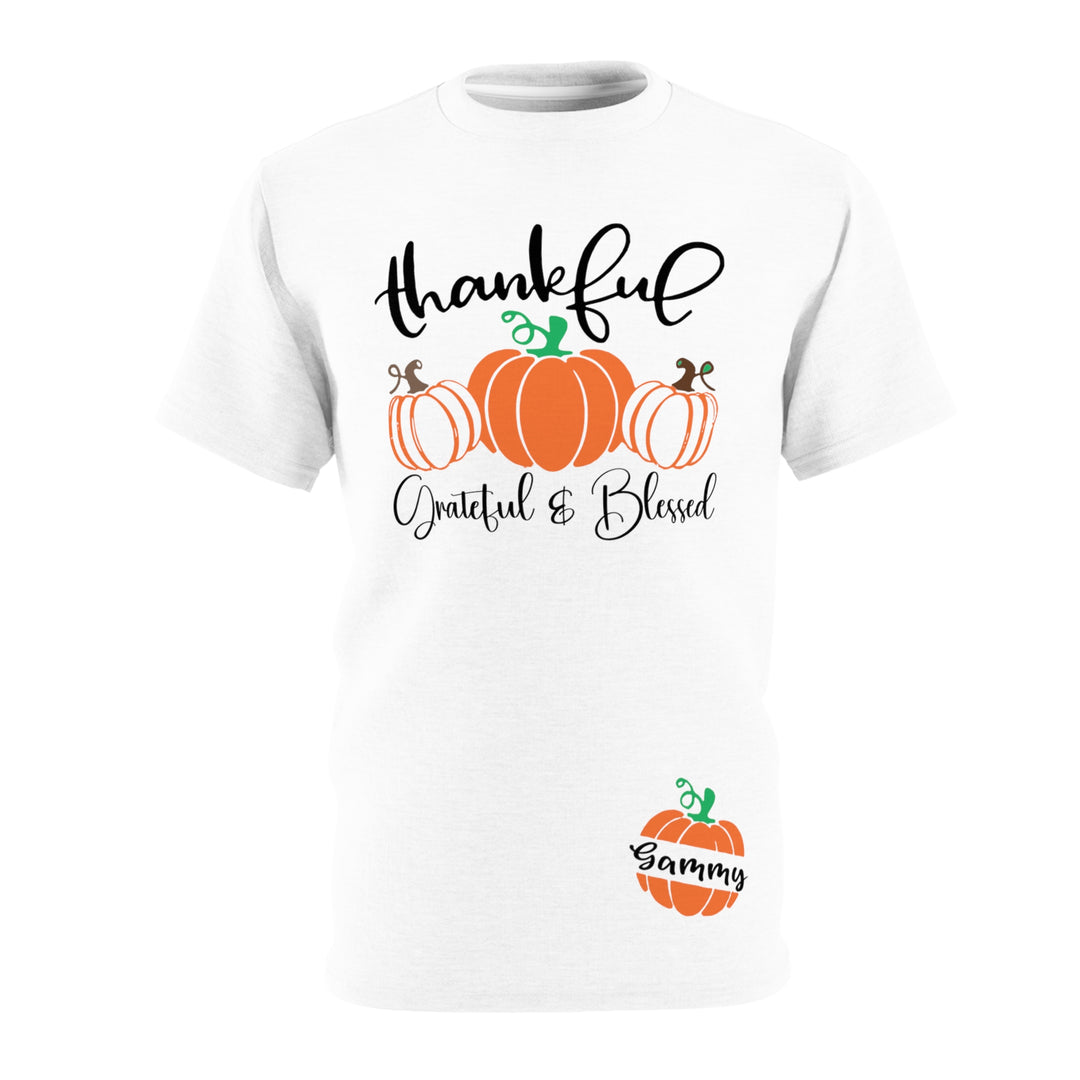 Thankful Gammy=Unisex Cut & Sew Tee (AOP)