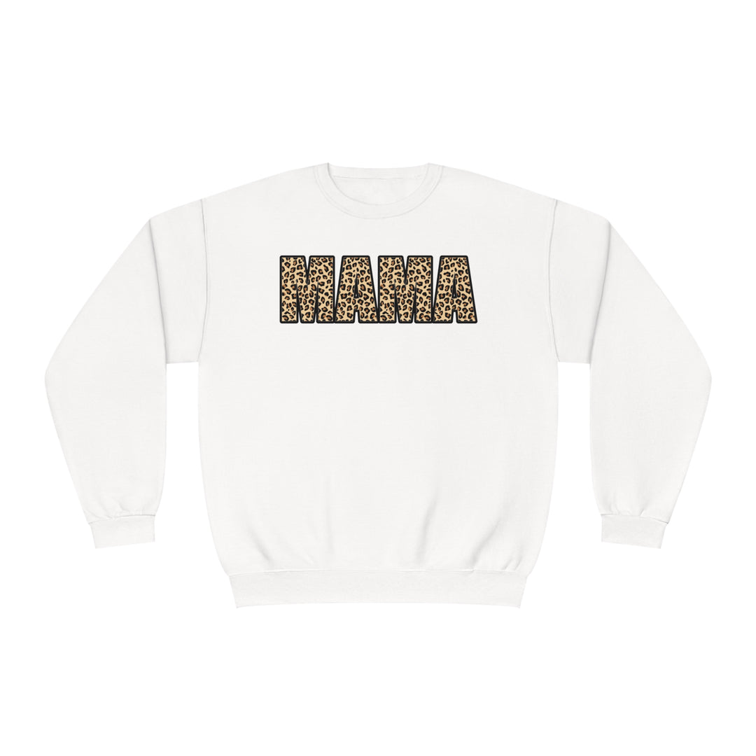 leopard MAMA Unisex NuBlend® Crewneck Sweatshirt