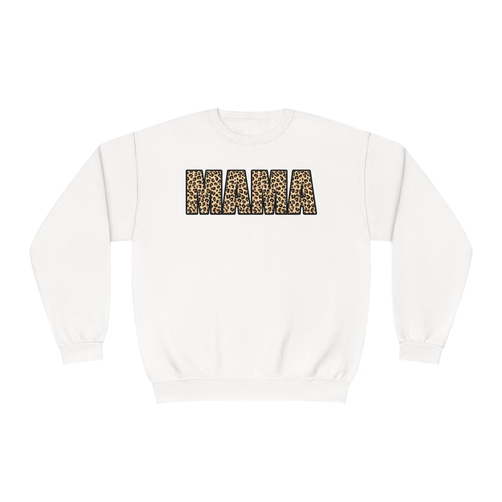 leopard MAMA Unisex NuBlend® Crewneck Sweatshirt